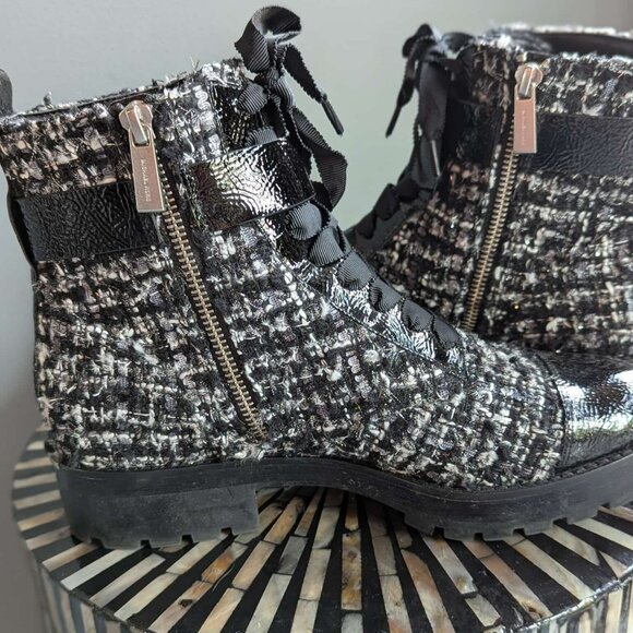 Michael Kors Frieda Tweed Boots - Picture 2 of 6